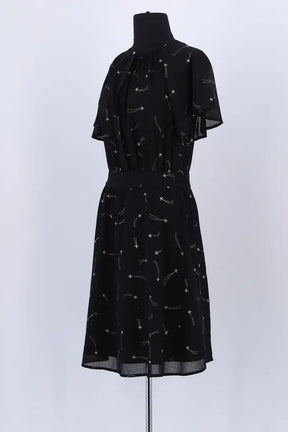 Robe Sessun Noir en Synthétique