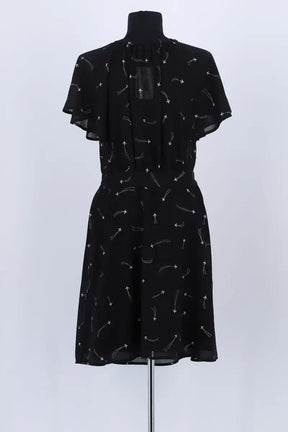 Robe Sessun Noir en Synthétique