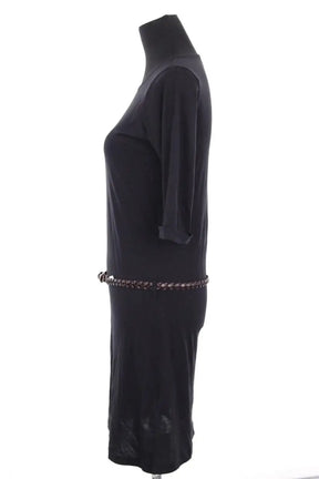 Robe Sessun Noir en Synthétique