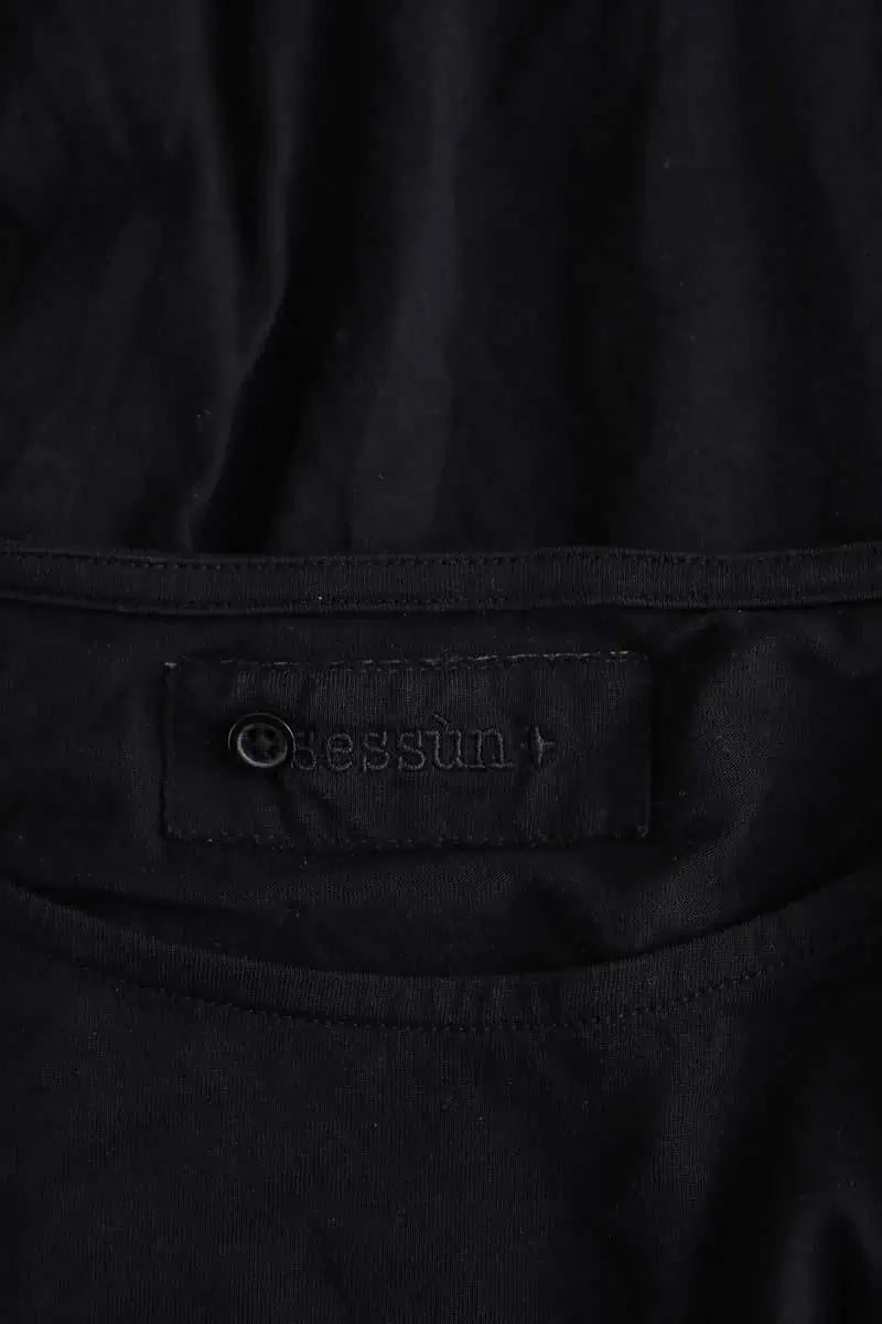 Robe Sessun Noir en Synthétique