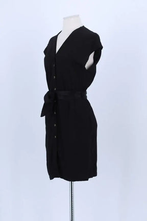 Robe Sessun Noir en Synthétique