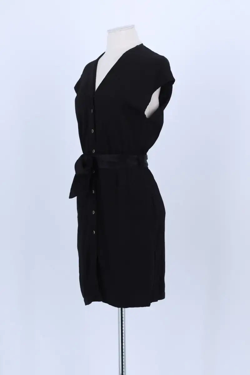 Robe Sessun Noir en Synthétique
