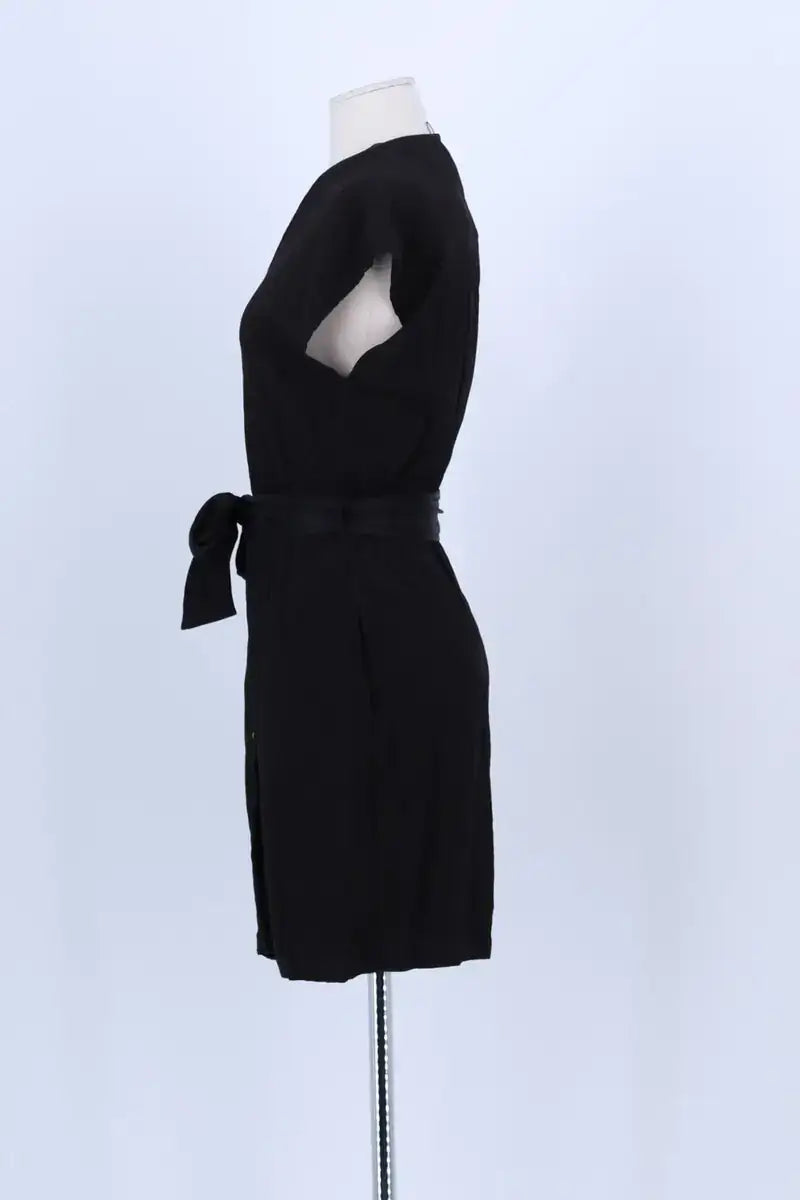 Robe Sessun Noir en Synthétique