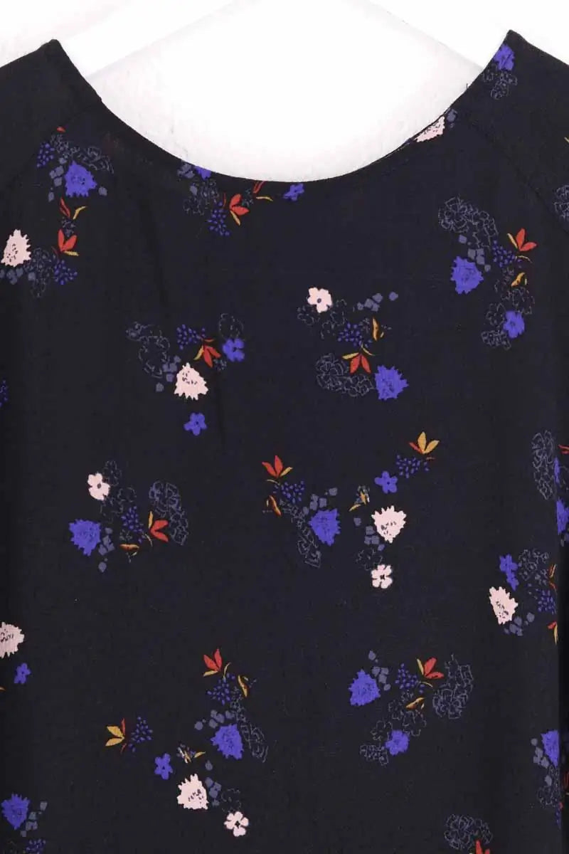 Robe Sessun Noir en Synthétique