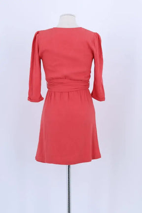 Robe Sessun Orange en Synthétique