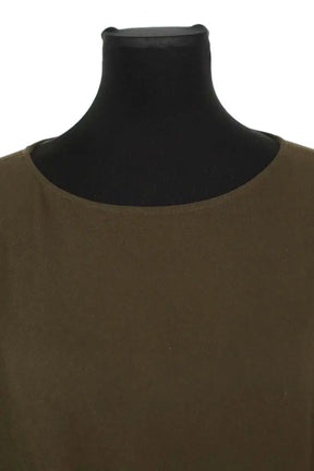 Robe Sessun See saw Kaki en Polyester