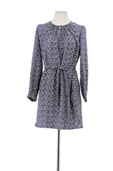 Robe Sessun Violet en Soie, taille XS - Seconde Main