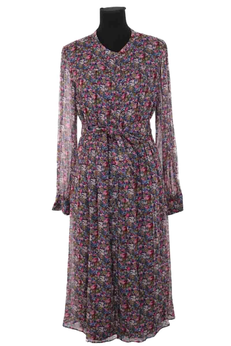Robe Sézane Alix campagne anglaise Multicolore en Viscose, taille XXL - Seconde Main