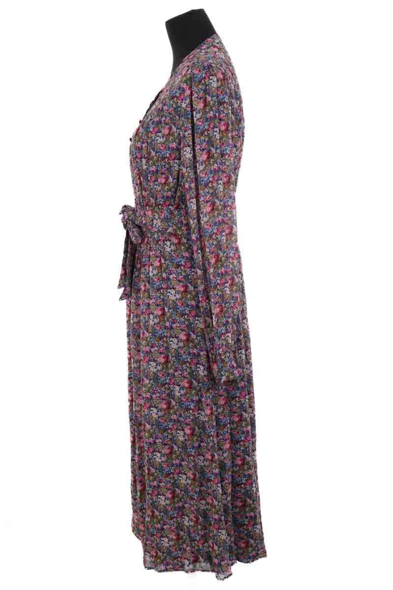 Robe Sézane Alix campagne anglaise Multicolore en Viscose