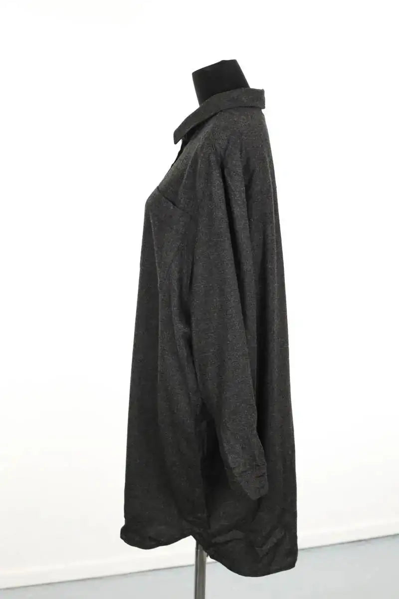 Robe Sézane Anthracite en Viscose