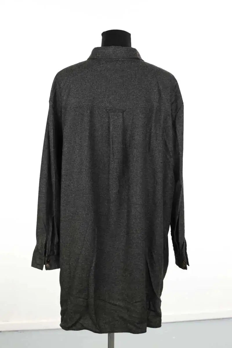 Robe Sézane Anthracite en Viscose