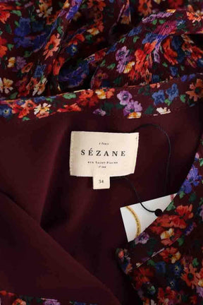 Robe Sézane Aurena Multicolore en Polyester