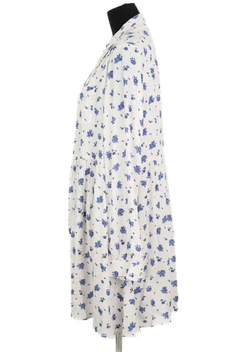 Robe Sézane Aurora Blanc en Viscose
