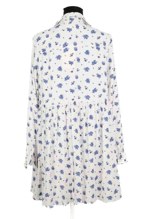 Robe Sézane Aurora Blanc en Viscose