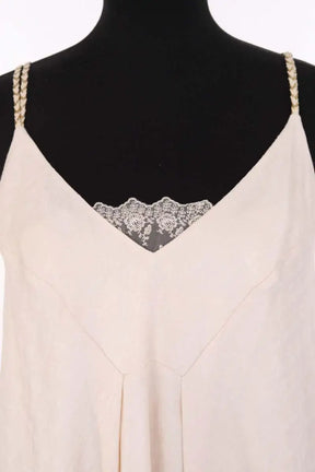 Robe Sézane Bagatelle Ecru en Viscose