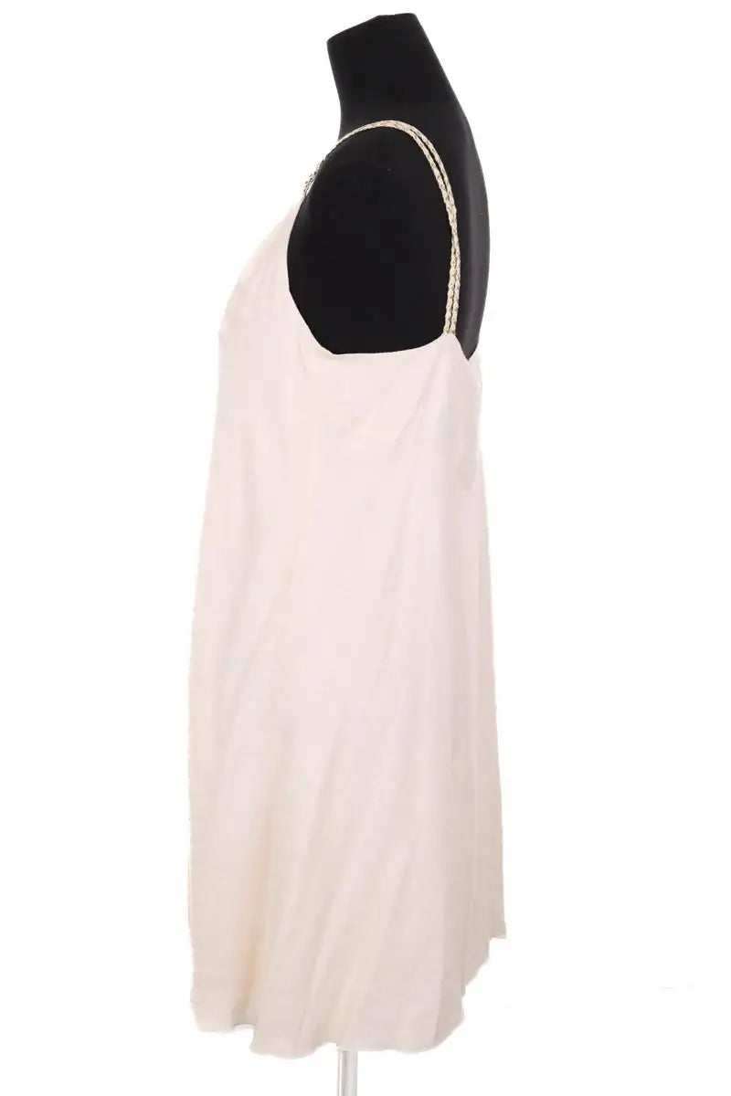 Robe Sézane Bagatelle Ecru en Viscose