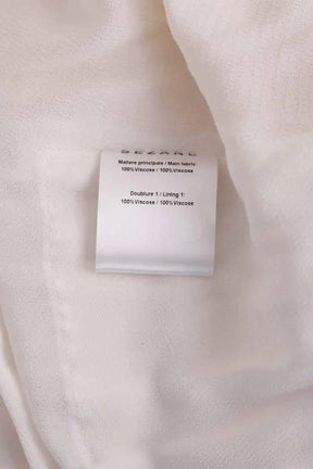 Robe Sézane Bagatelle Ecru en Viscose