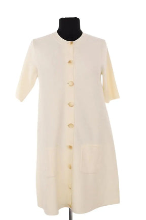 Robe Sézane Beige en Coton, taille L - Seconde Main