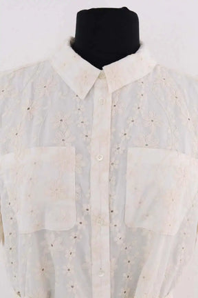 Robe Sézane Beige en Coton