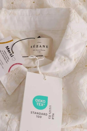 Robe Sézane Beige en Coton