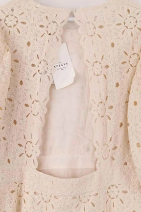 Robe Sézane Beige en Coton