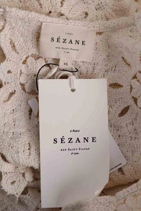 Robe Sézane Beige en Coton