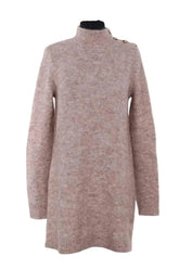 Robe Sézane Beige en Laine, taille M - Seconde Main