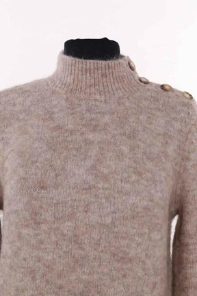 Robe Sézane Beige en Laine