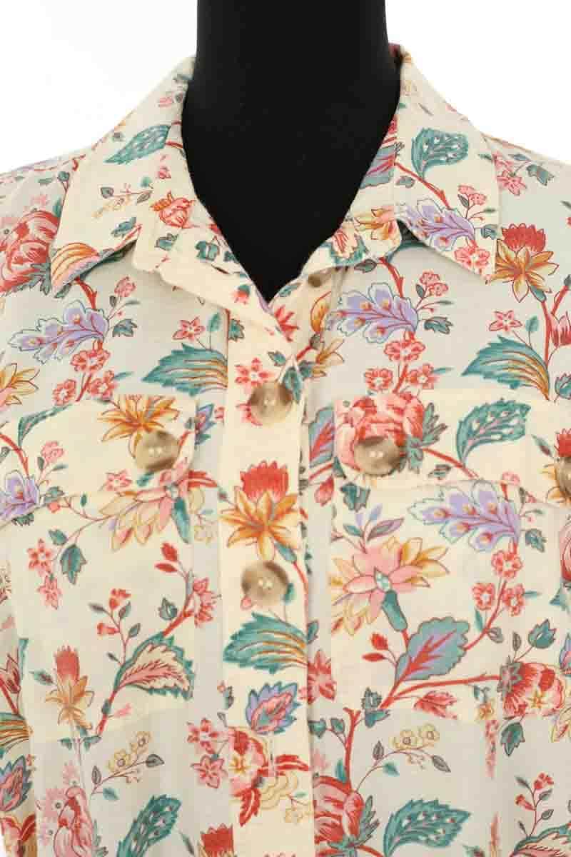Robe Sézane Beige en Lin