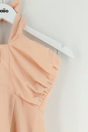 Robe Sézane Beige en Polyester
