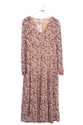Robe Sézane Beige en Viscose, taille L - Seconde Main