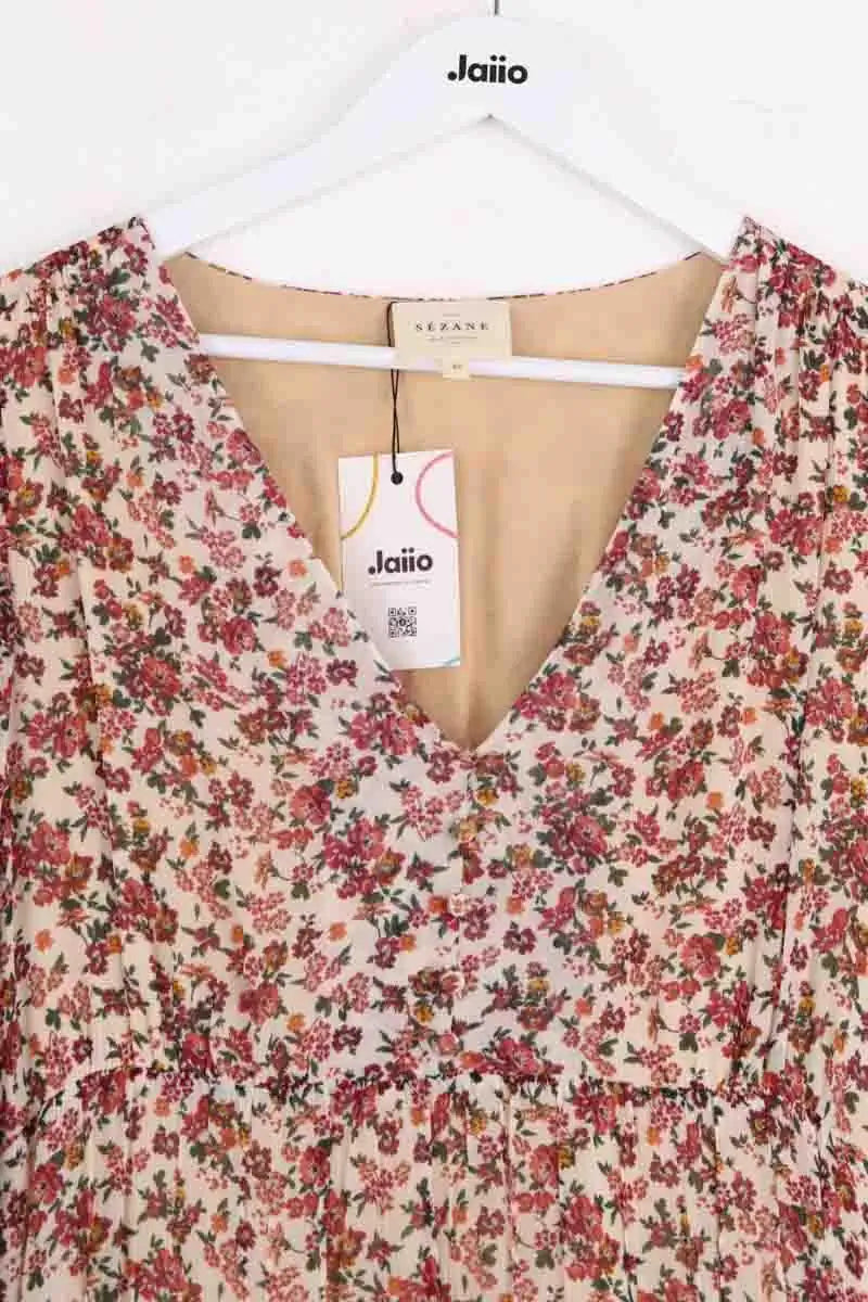 Robe Sézane Beige en Viscose