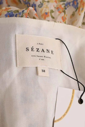 Robe Sézane Beige en Viscose