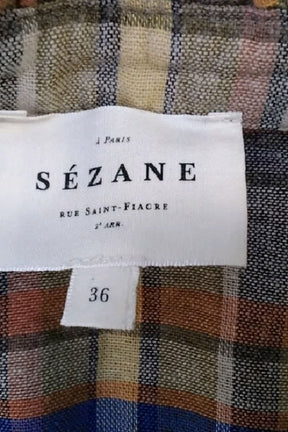 Robe Sézane Beige en Viscose