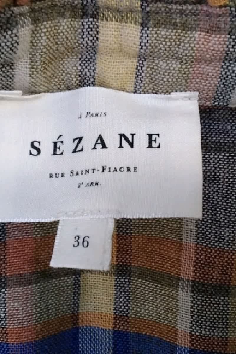 Robe Sézane Beige en Viscose