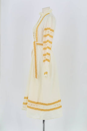 Robe Sézane Blanc en Coton