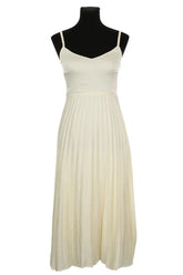 Robe Sézane Blanc en Polyester, taille XS - Seconde Main