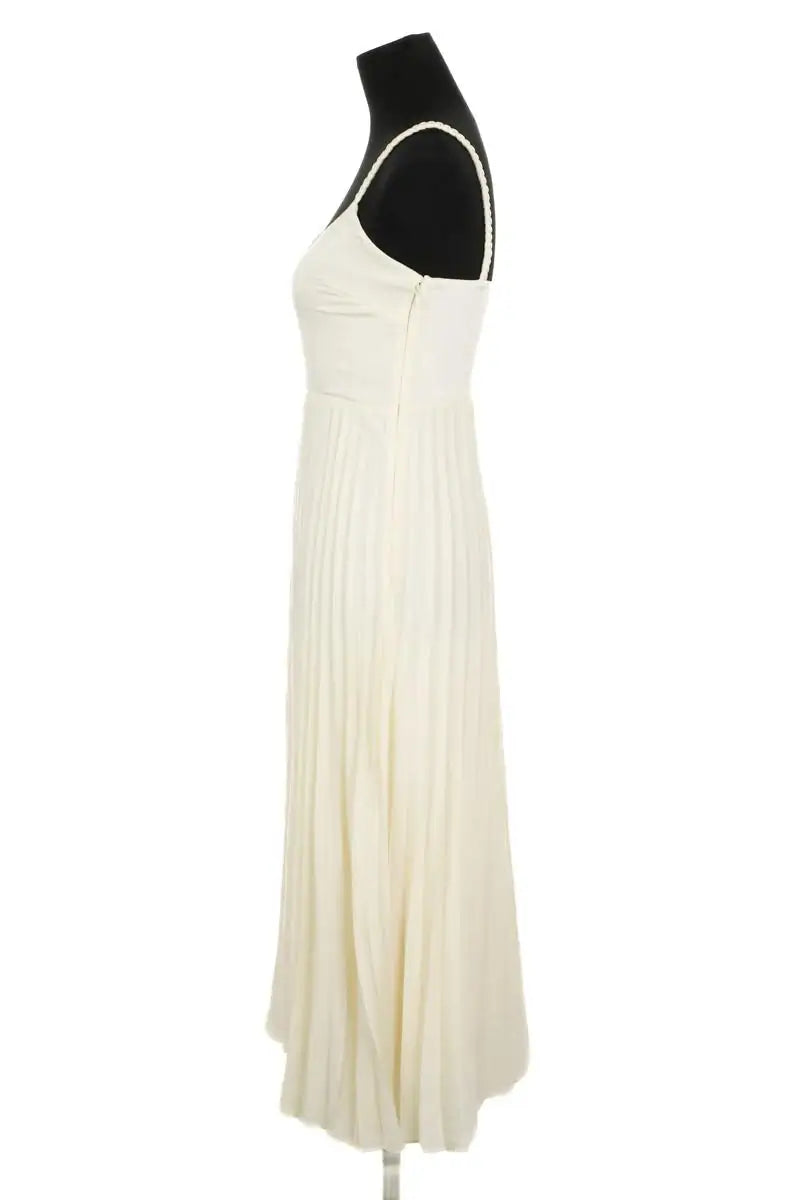 Robe Sézane Blanc en Polyester