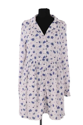 Robe Sézane Blanc en Viscose, taille XS - Seconde Main