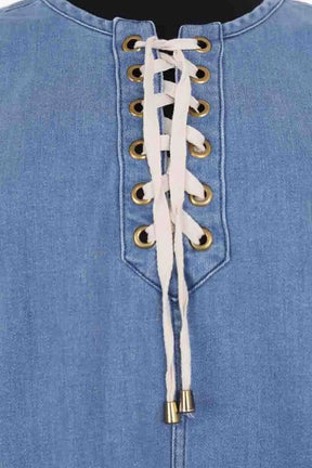 Robe Sézane Bleu en Coton