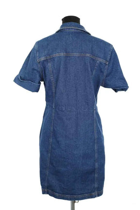 Robe Sézane Bleu en Coton