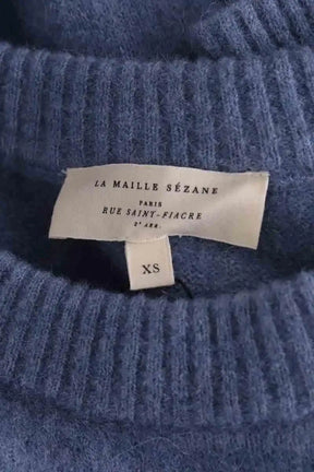 Robe Sézane Bleu en Laine