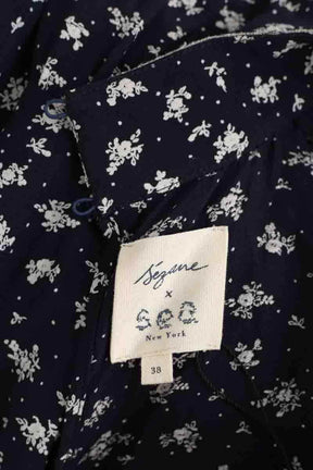 Robe Sézane Bleu en Synthétique