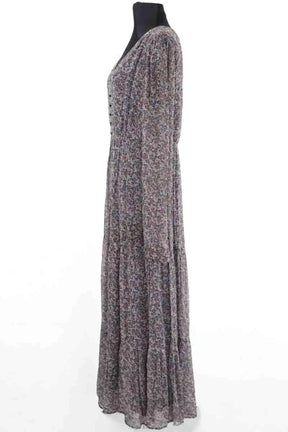 Robe Sézane Bleu en Viscose