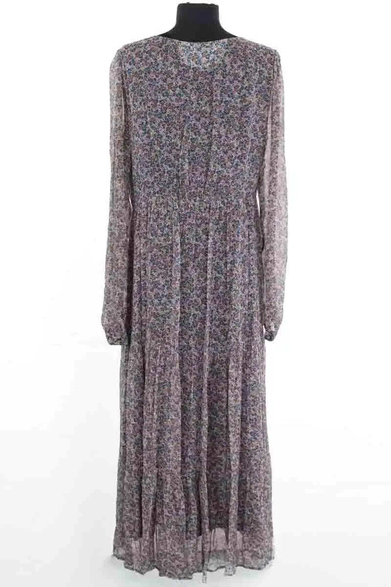 Robe Sézane Bleu en Viscose