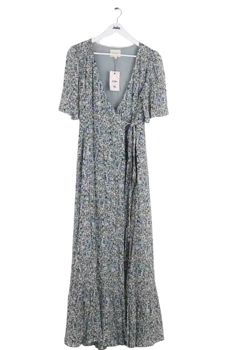 Robe Sézane Bleu en Viscose, taille M - Seconde Main