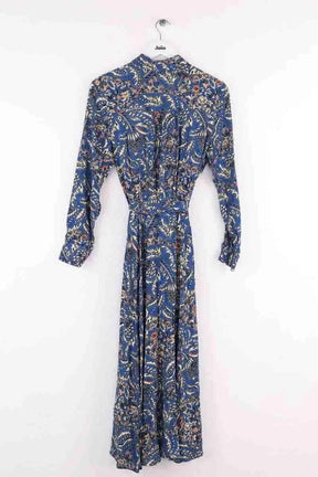 Robe Sézane Bleu en Viscose