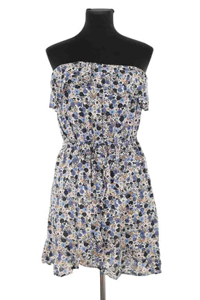 Robe Sézane Bleu en Viscose, taille XXL - Seconde Main
