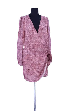 Robe Sézane Bordeaux en Viscose, taille XXL - Seconde Main