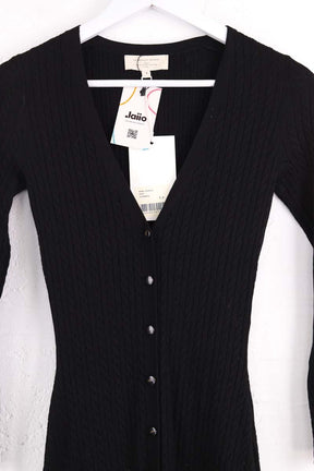 Robe Sézane Charlie Noir en Viscose